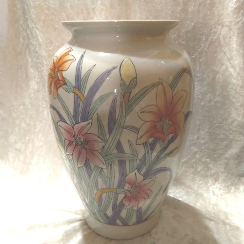 Large white floral - white, decorative