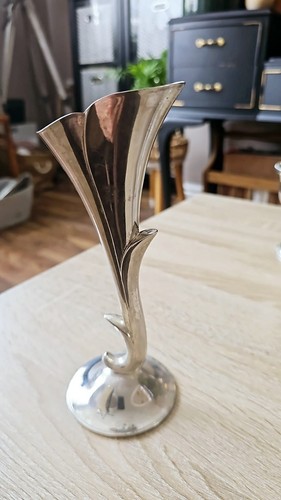 Vintage silver tone calla lily - vintage,