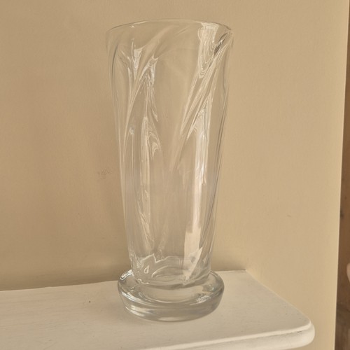 Vintage french crystal calla - crystal,