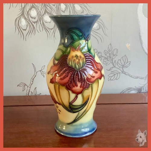 Moorcroft anna lily vase - moorcroft,