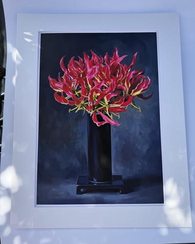 Gloriosa lily bouquet - bouquet, in
