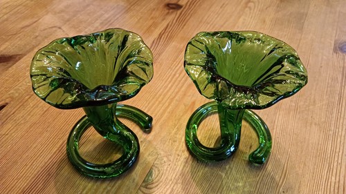Hand blown convolvulus flower - hand,