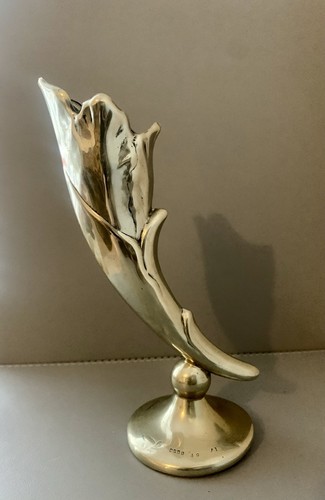 Vintage silver plate lily bud - vintage,