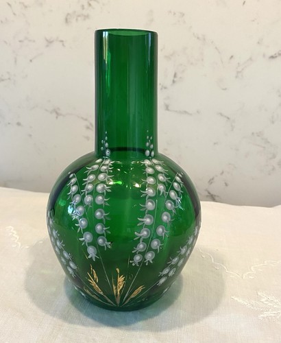 Vintage bohemian hand blown - vintage, hand-blown