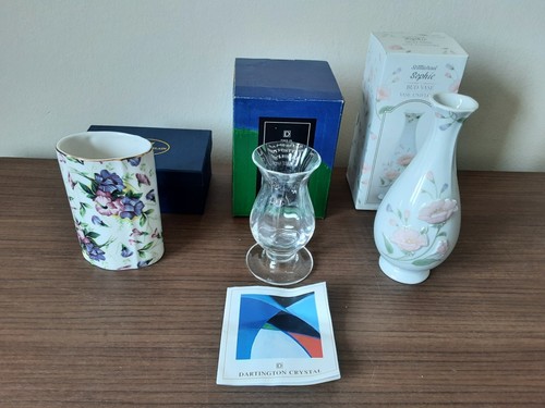 Boxed small vases dartington - 3, vases.dartington