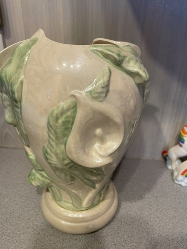 Vintage large lustre - , lillies