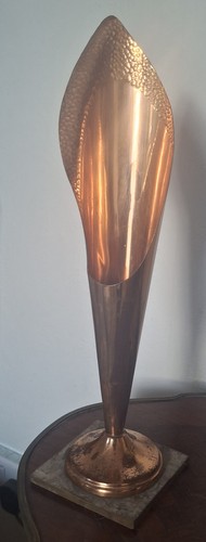 Rhodesian hammered copper - copper, vase