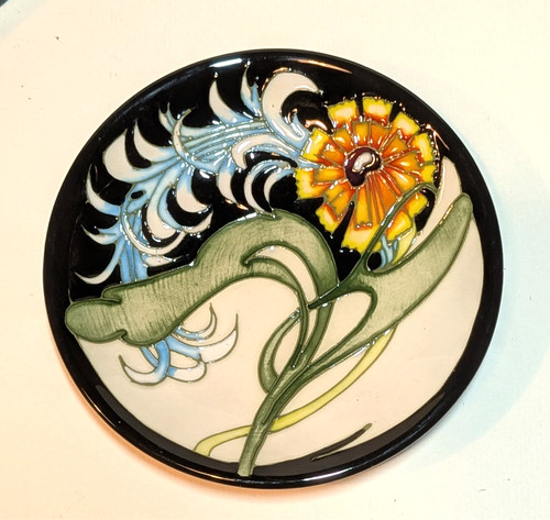 Moorcroft lily plume dish - moorcroft,