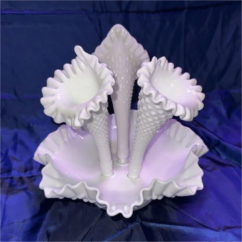 Fenton milk glass hobnail - fenton,