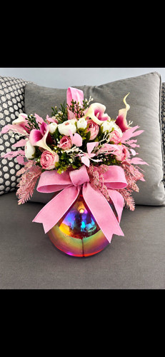 Artificial pink white - pink,,